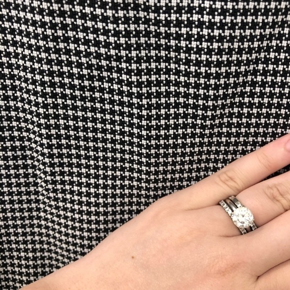 HARPER houndstooth crop top - Picture 3 of 7